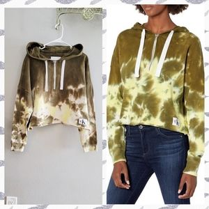 Calvin Klein Jeans Tie Dye Monogram Logo Sweatshirt